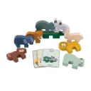 Wooden Animal Stacking Game