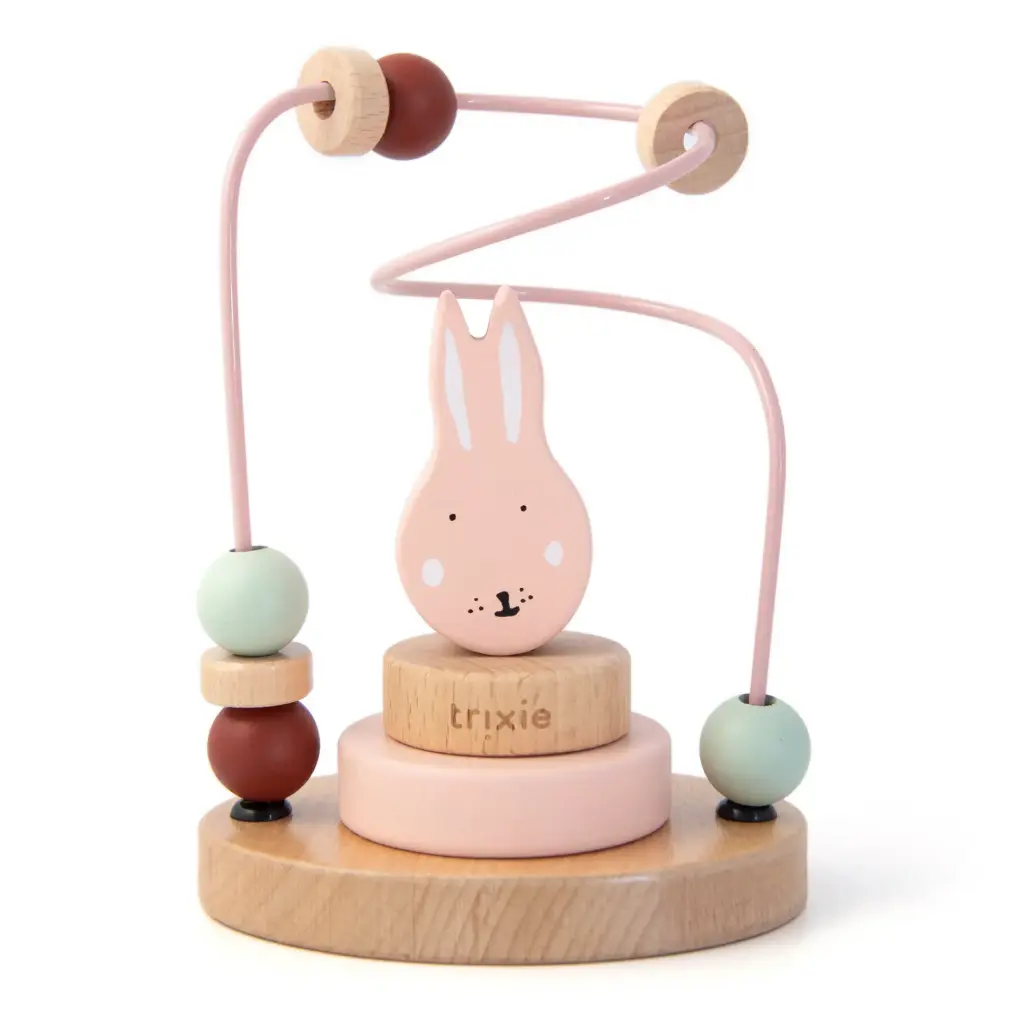 Wooden Beads Maze - Mrs. Rabbit - 12M+