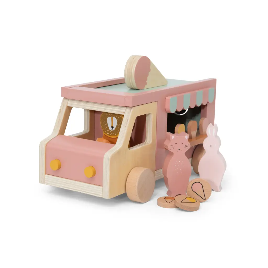 Wooden Ice Cream Truck - 3Y+