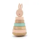 Wooden stacking toy - Mrs. Rabbit