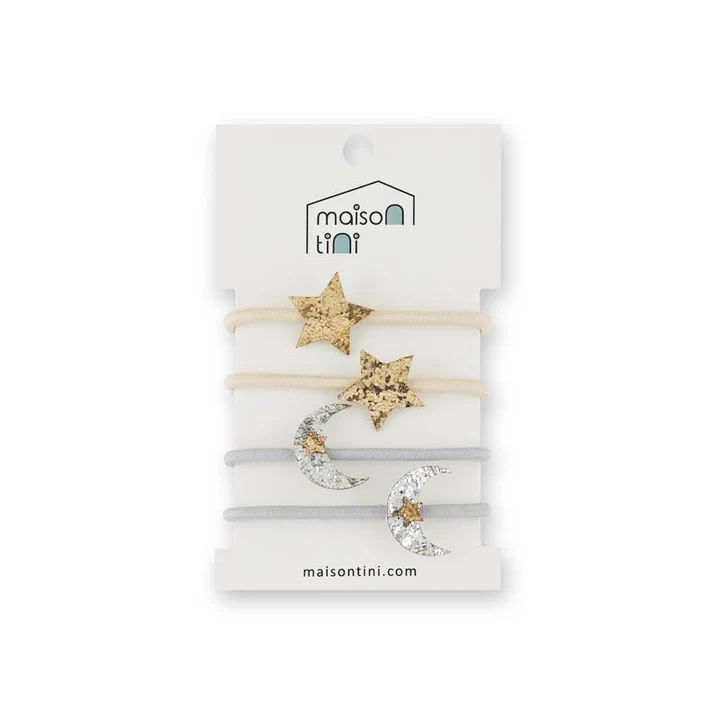 ربطات شعر الهلال والنجوم