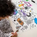 Kids Coloring Placemat - Ramadan