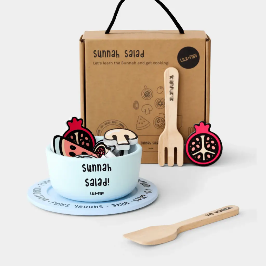 Sunnah Salad Wooden Set