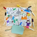 Kids Coloring Placemat - Saudi Arabia