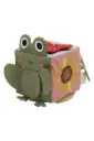  Organic Fabric Cube Baby Toy - Garden