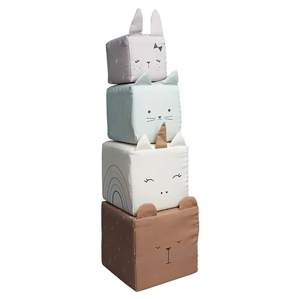 Organic Soft Blocks Animals Toy