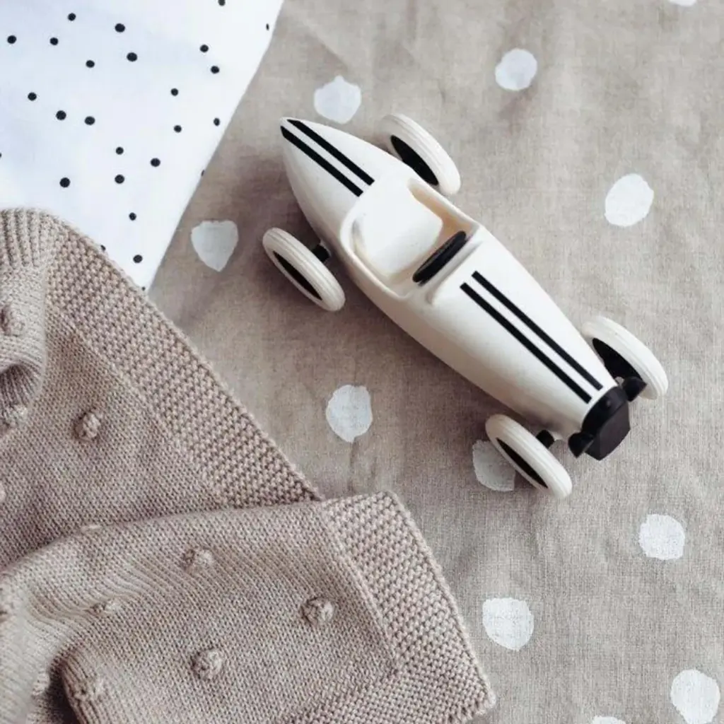 Eco-friendly Racing Car 
White