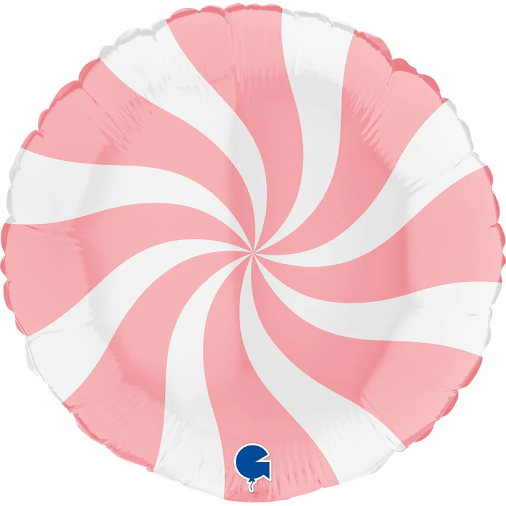 36 Inch Swirl Candy Round Balloon