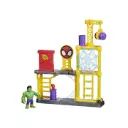 Marvel Spidey and His Amazing Friends Hulk Smash Playset