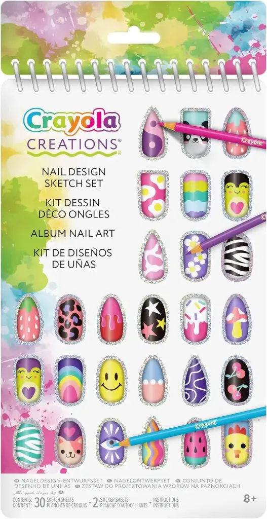 Crayola Creations -Nail Design Compact Portfolio