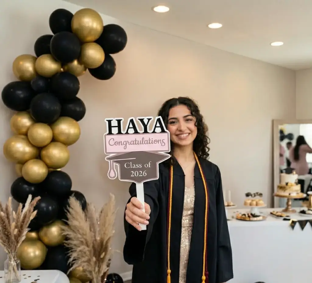 Customized Graduation Photo Prop