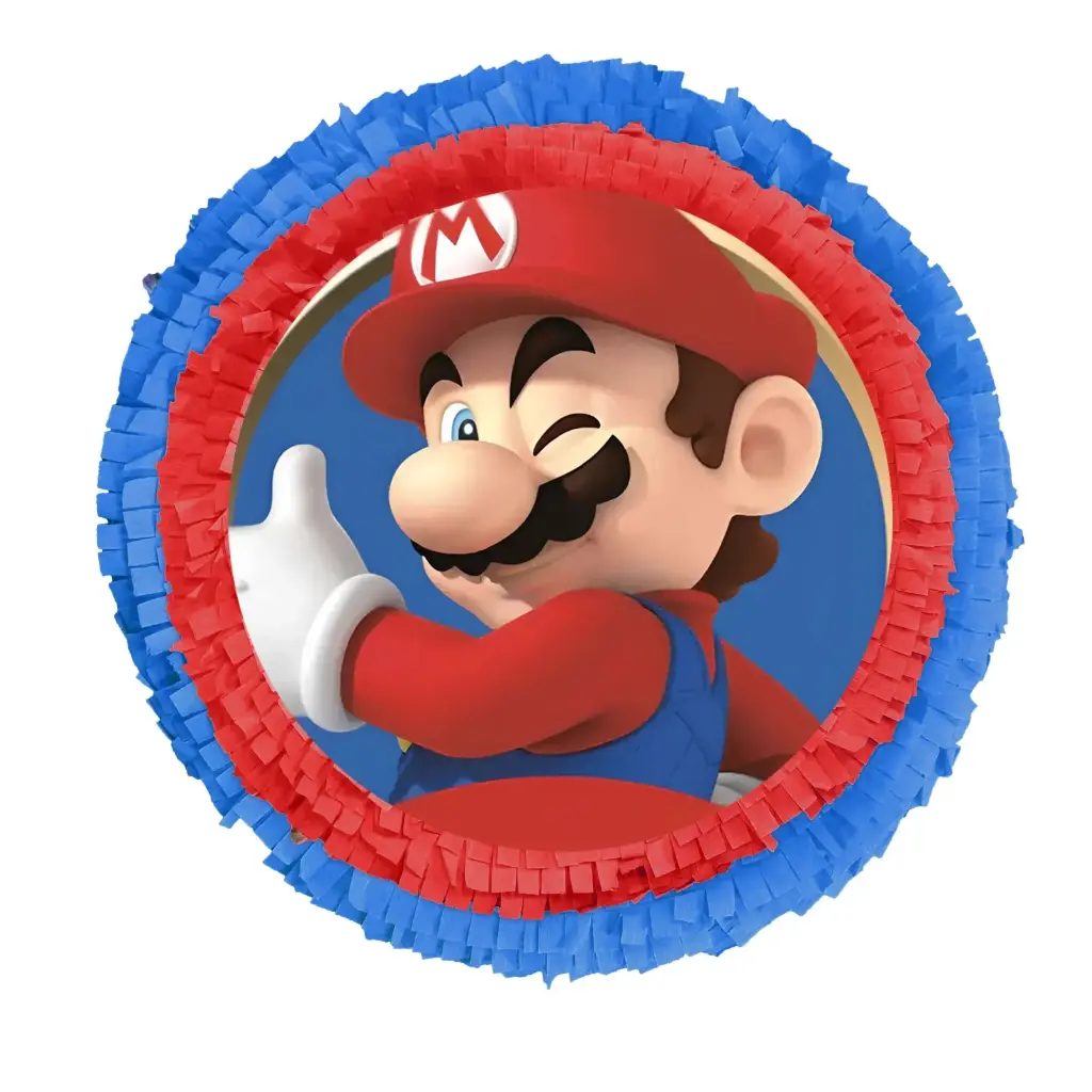 Super Mario Round Pinata 50 cm