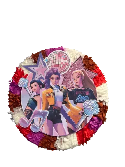 Kpop Demon Hunter Round Pinata 50 cm 