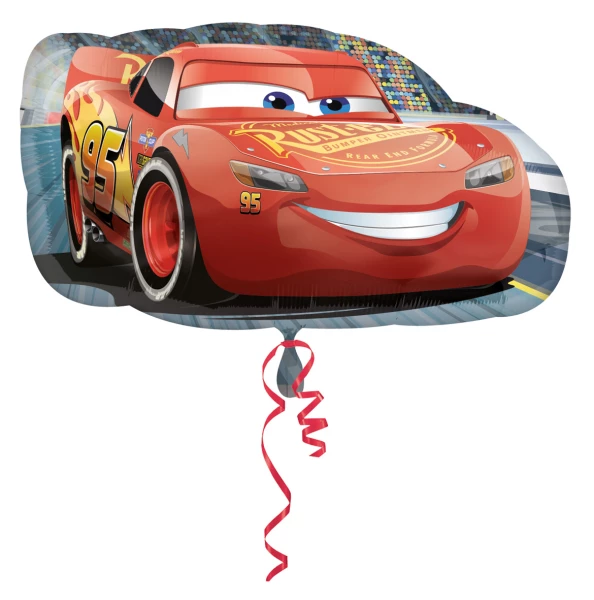 Car Lightning Mcqueen Supershape Foil Balloon