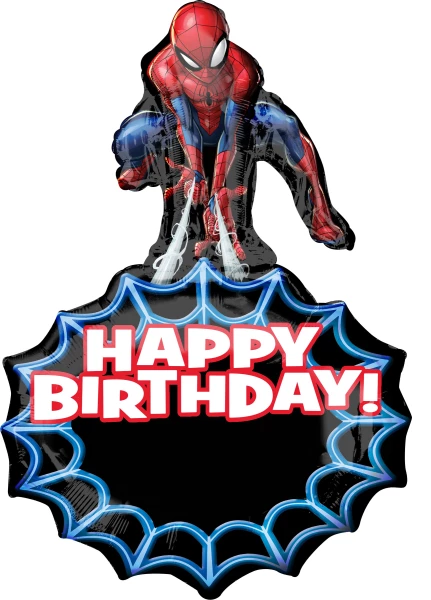Spiderman Personalized Foil Balloon