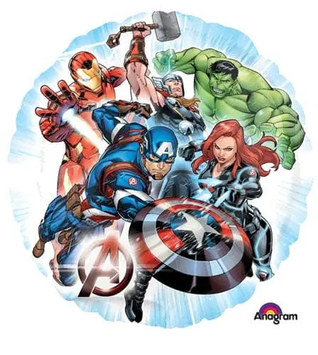 Avengers Animated Foil Balloon 18In