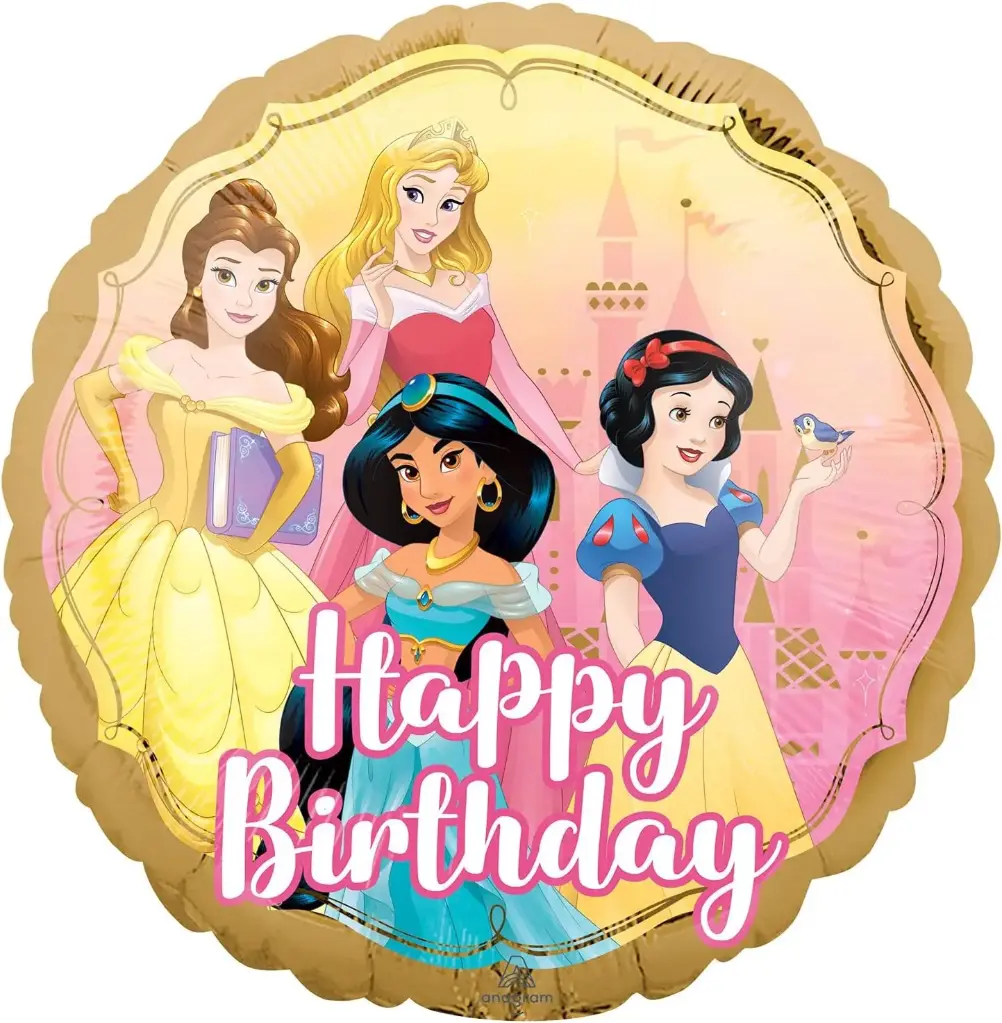 18-Inch Foil Balloon-Princess Once Upon A Time
