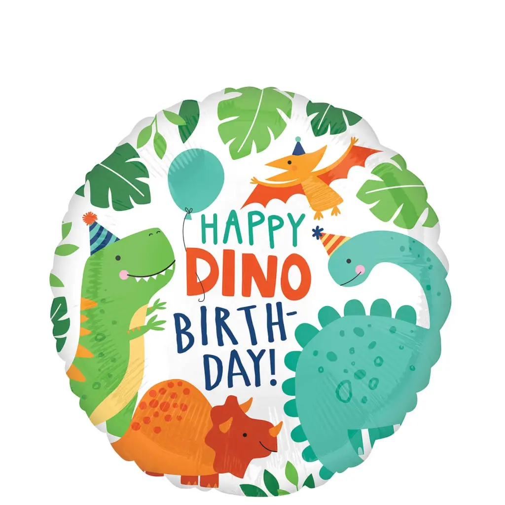 Dinomite Party Foil Balloon 18In