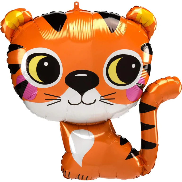 Tiger Supershape Foil Balloon
