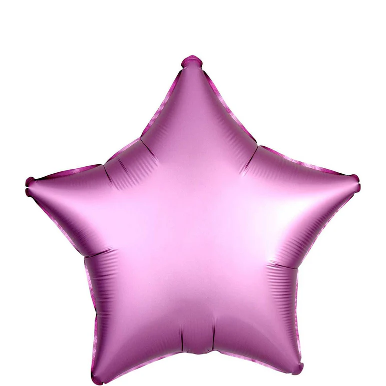 Flamingo Satin Luxe Foil Balloon 19In