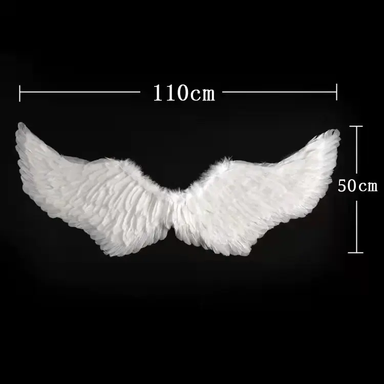 Angel Wings White 110 * 50cm
