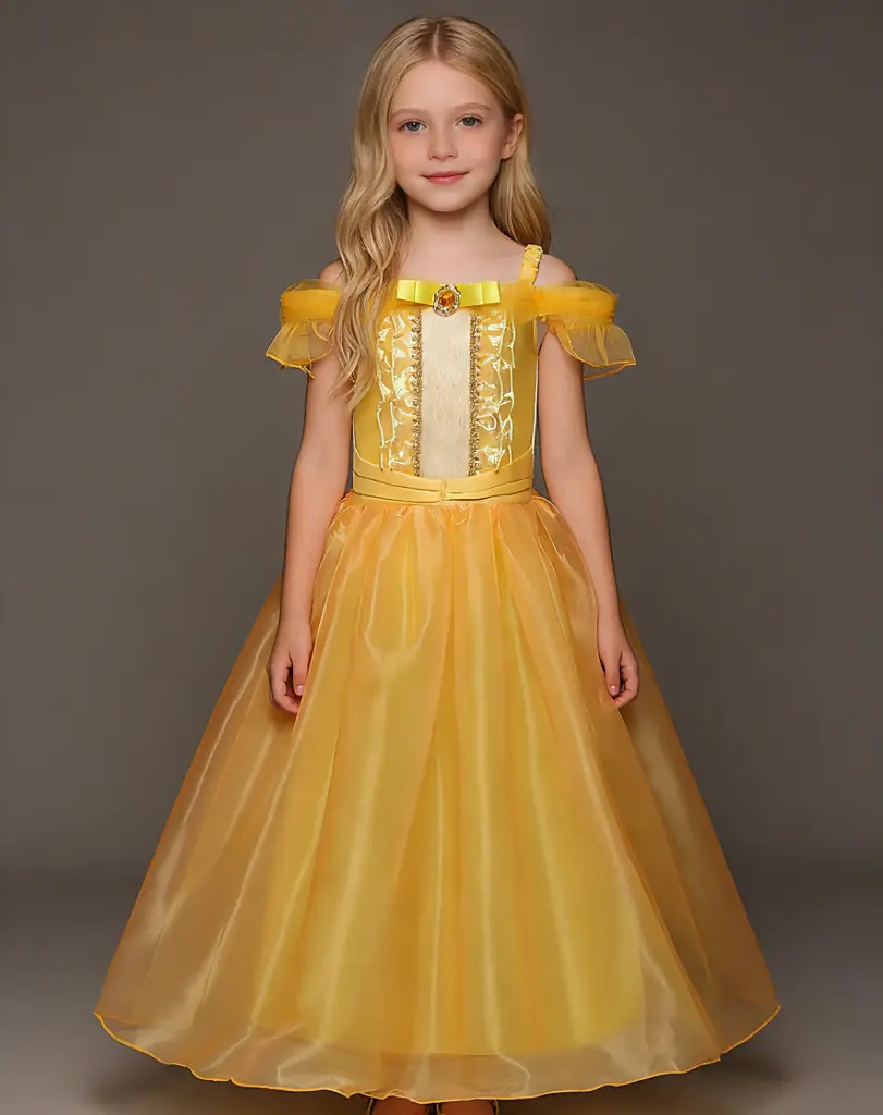 Princess Belle Dress Child Costume