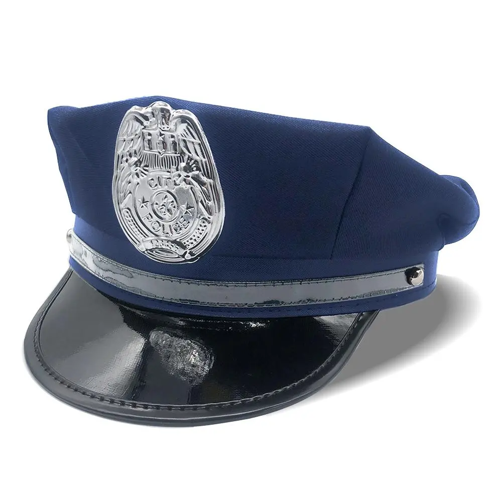 Blue Police Officer Hat