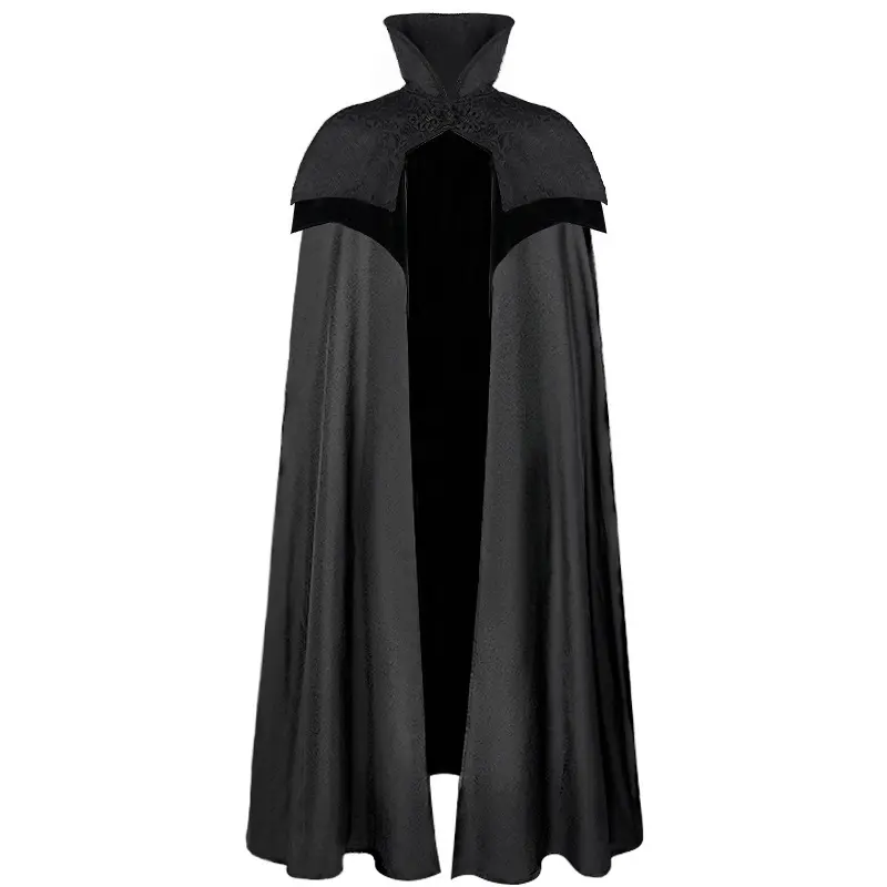Adult Medieval Eternal Night Royal Cape Cloak