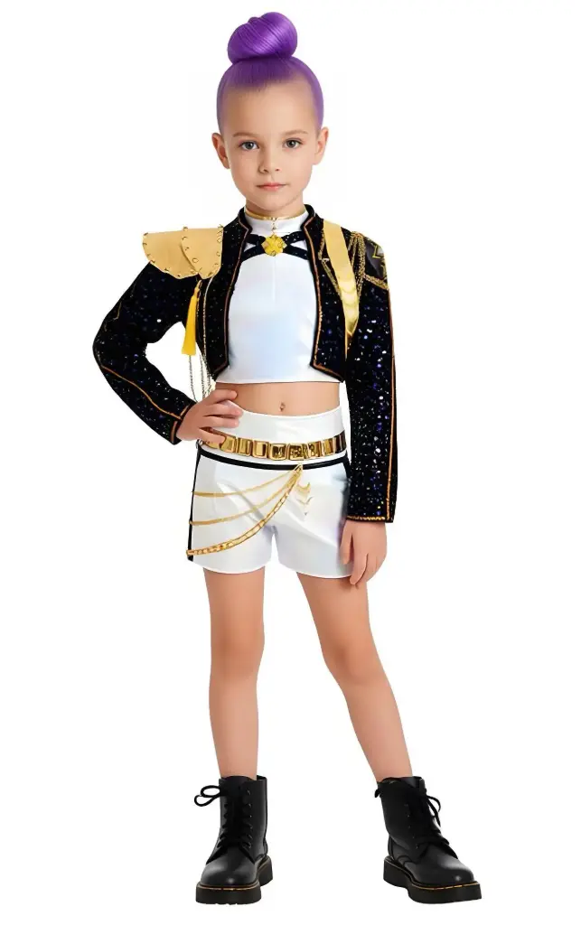 K-POP Demon Hunter Rumi Deluxe Child Costume
