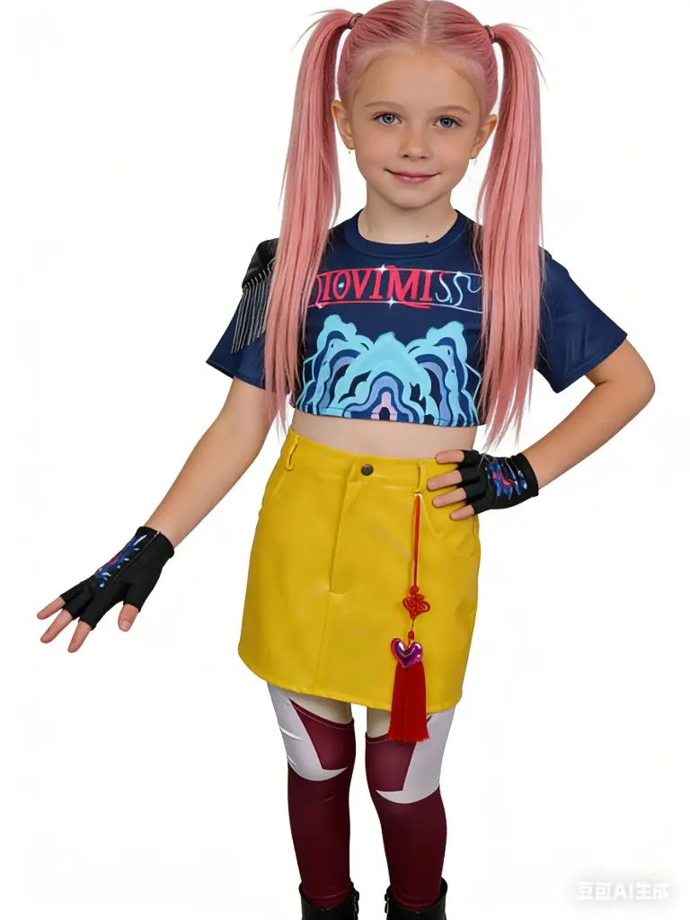 K-POP Demon Hunter Mira Child Costume