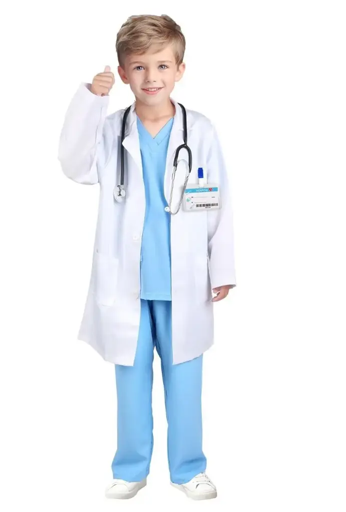 Deluxe Kids' Junior Doctor Costume Set