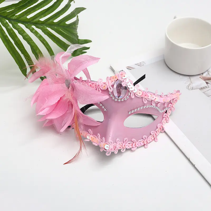 Elegant Venetian Masquerade Mask