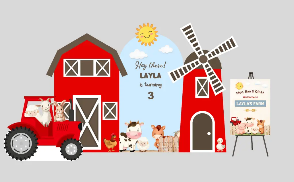 Farm Backdrop 