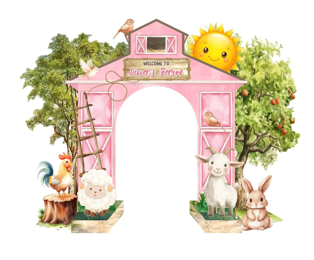  Farm Barn Entrance 