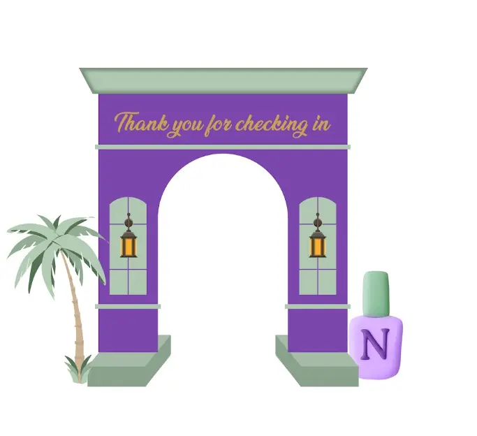 Lavender Spa Entrance 