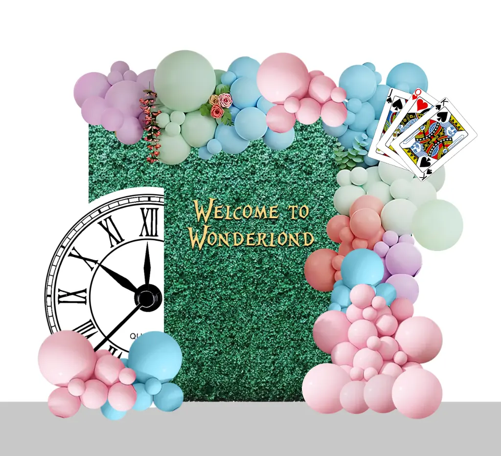 Alice in Wonderland Backdrop 