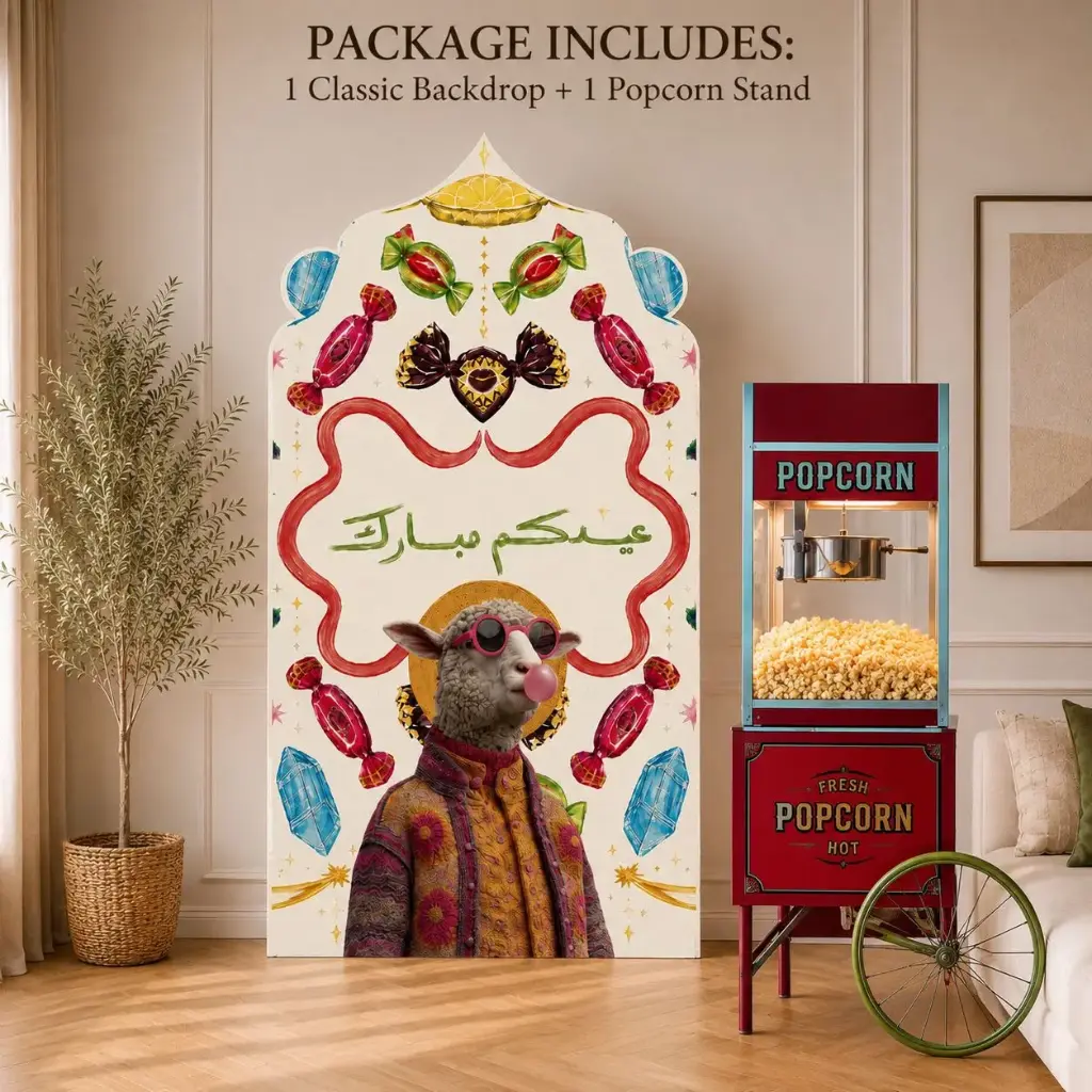 Awesome Eid Adha Package Backdrop