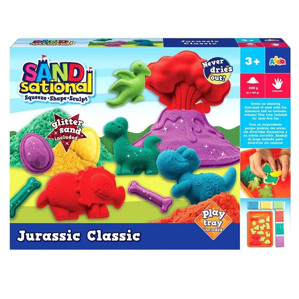 Addo Sandsational Jurassic Classic V3 Dinosaur Sand Kit