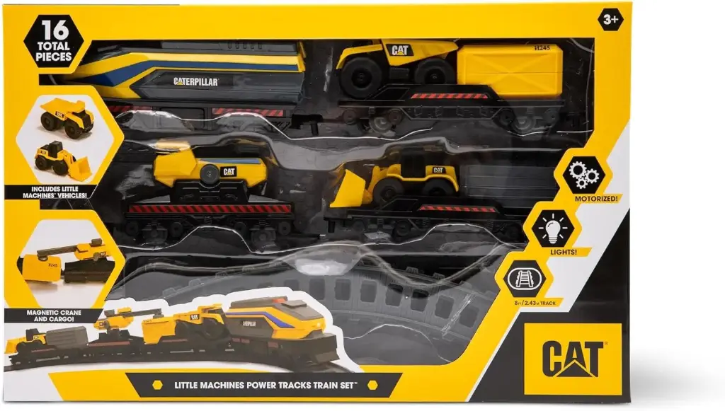 CAT Construction Little Machine Power Train Set