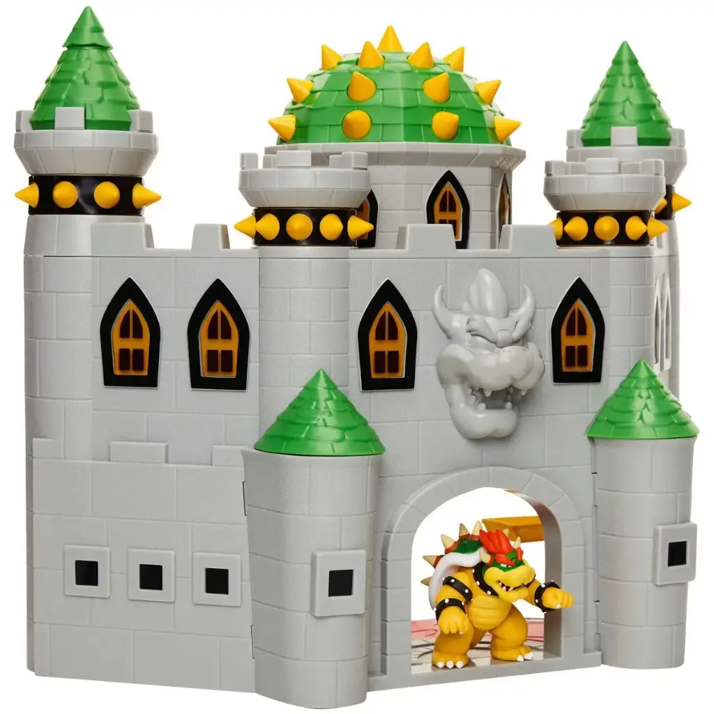 Super Mario Bowser's Castle Playset with Bowser Figure