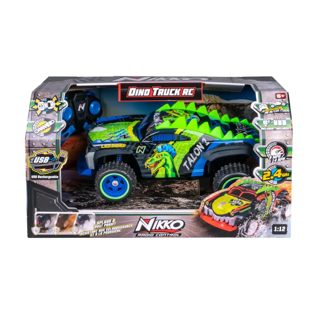 Nikko RC Dino Truck Remote Control Vehicle
