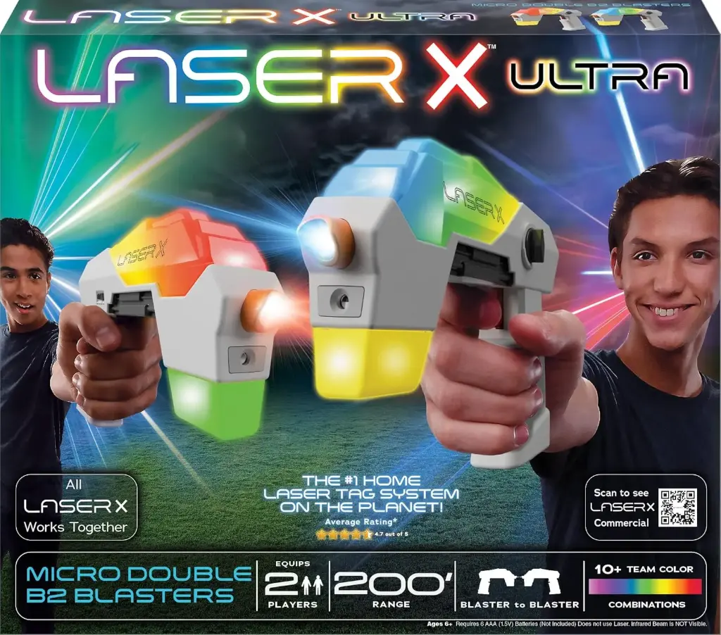 Laser X Ultra Micro B2 Blasters Laser Tag Set