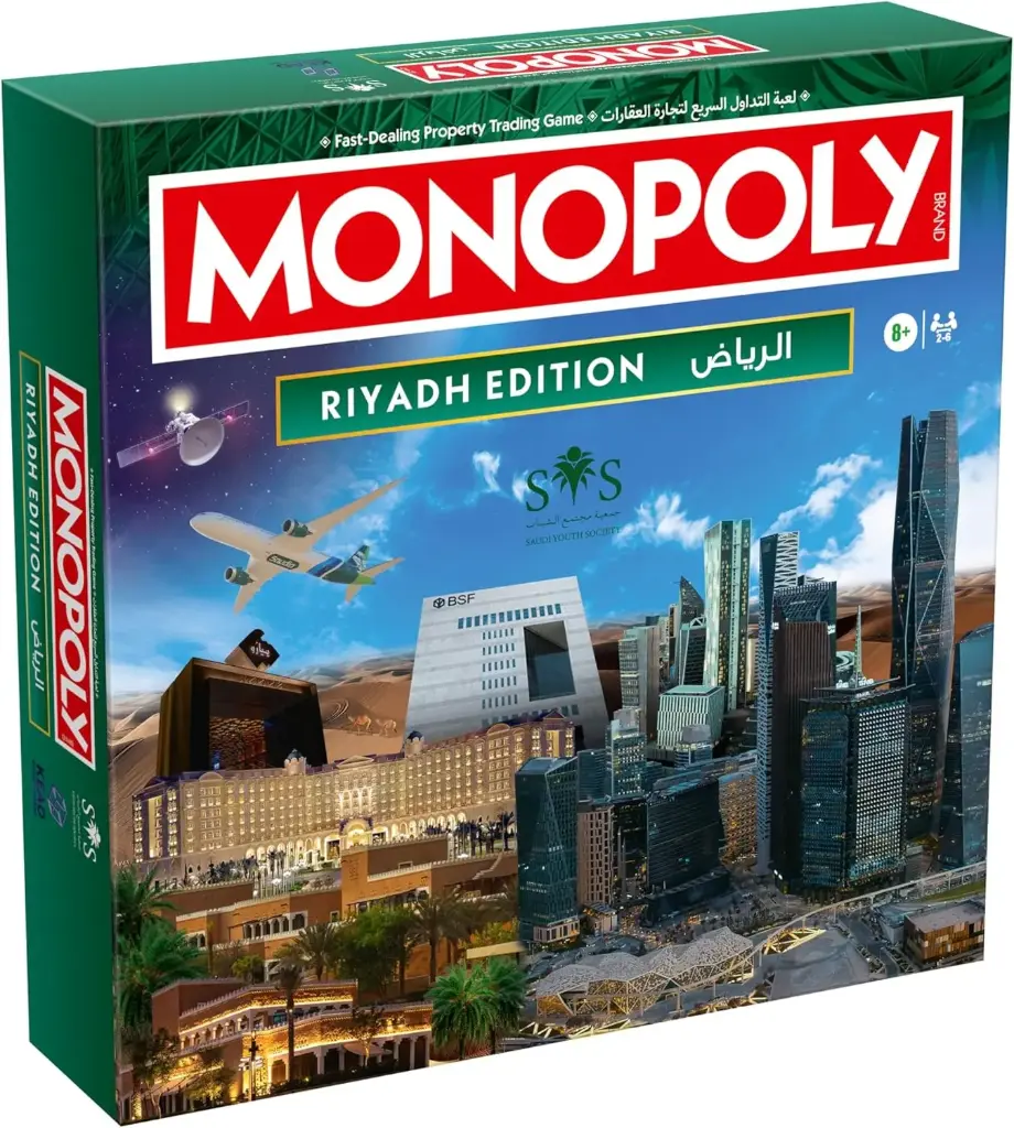 Monopoly Riyadh Edition Classic Board Game