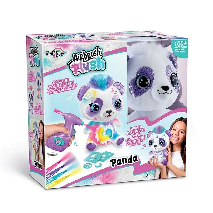 Canal Toys Style 4 Ever Airbrush Plush Panda Coloring Toy