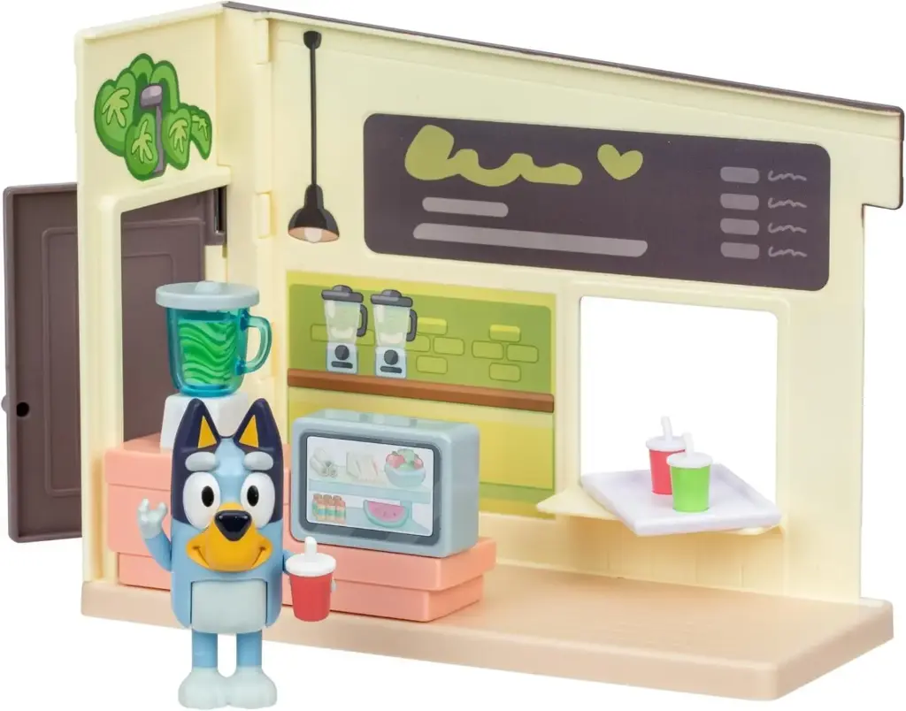 Bluey Let's Play Chef Juice Bar Mini Figure Playset