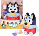 Bluey Cuddle & Care Baby Bluey Interactive Plush Toy