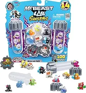 MrBeast Lab Swarms Hyper Fusion Mega Lab 14-Pack Micro Figures