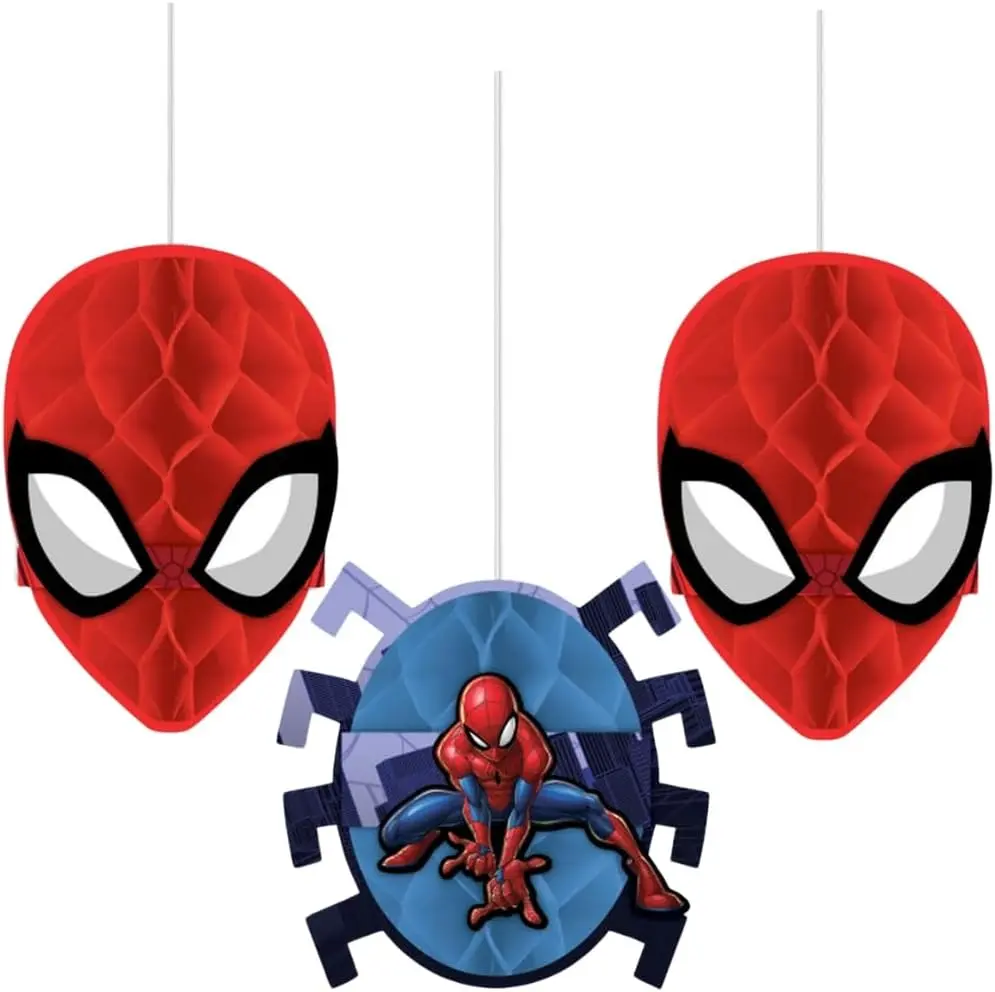 زينة قرص عسل ثلاثية الأبعاد سبايدر مان (Spider-Man)