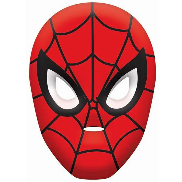 قناع بلاستيكي مشكّل سبايدر مان (Spider-Man)