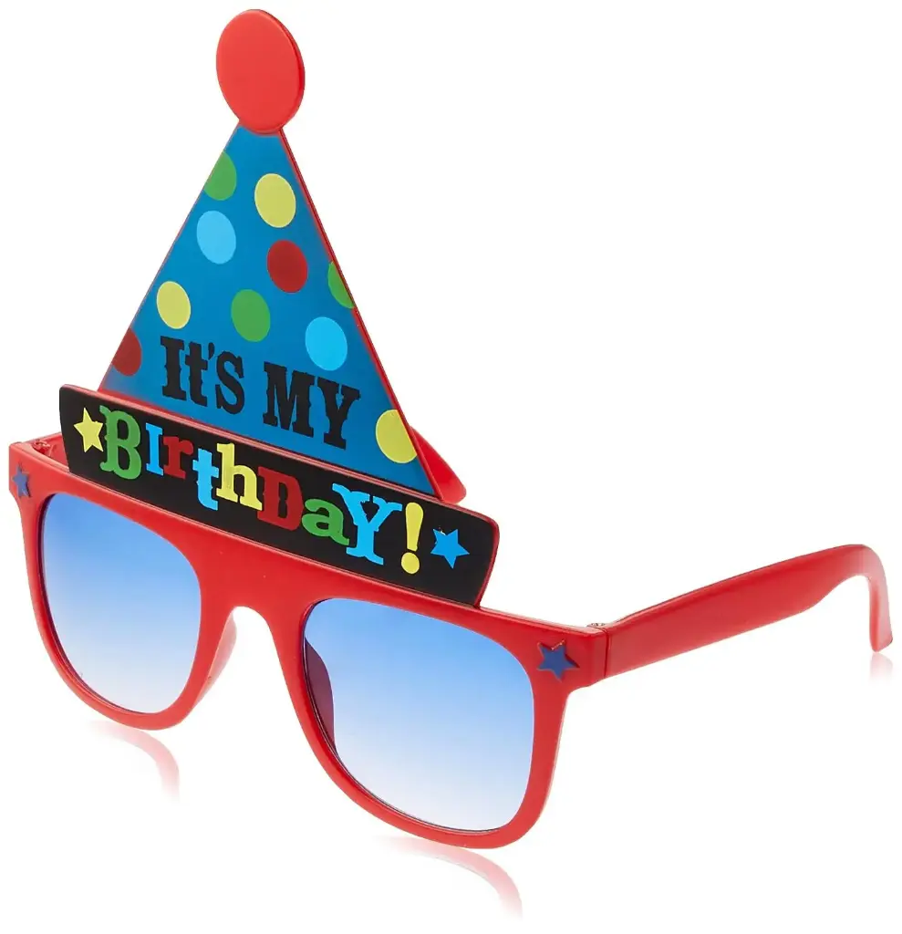 Birthday Bright Fun Sunglasses